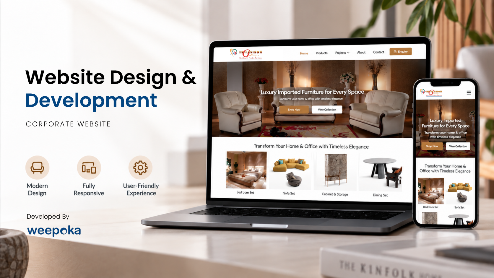 Hi-Fashion Interior & Solutions – Corporate Website
